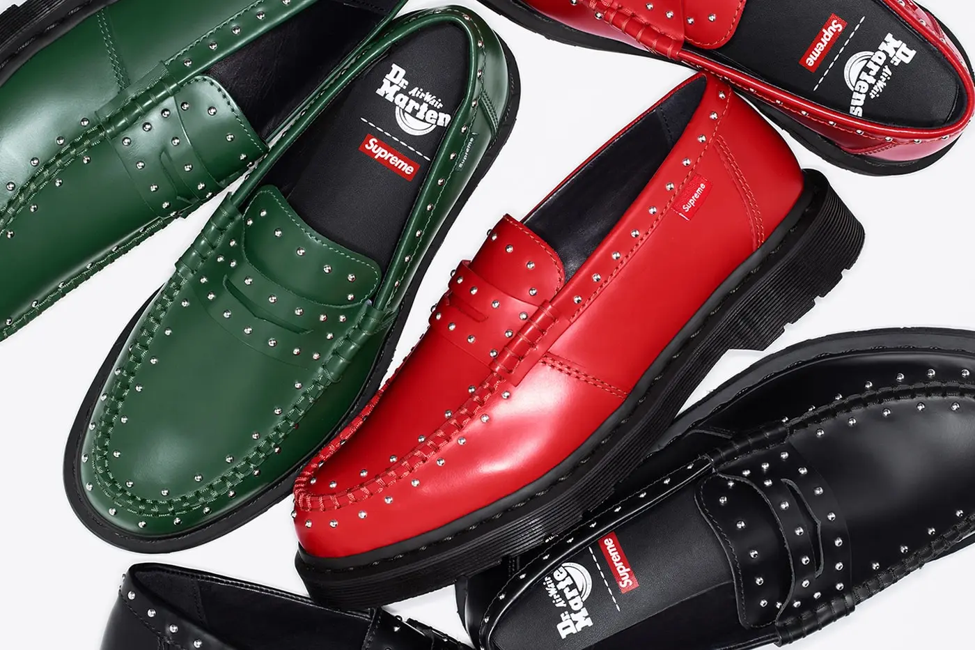 SUPREME X DR. MARTENS: STUDDED PENTON LOAFER SS25 - Dopest Denmark